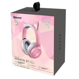 Razer Kraken BT Kitty Edition Noise cancelling Gaming Headphone Bluetooth with microphone - Pink