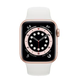 Apple Watch (Series 4) September 2018 - Cellular - 40 mm - Aluminium Gold - Sport Band White