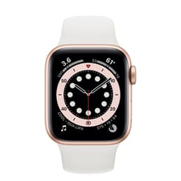 Apple Watch Series 4 (2018) GPS + Cellular 40 mm - Aluminium Gold - Sport band White