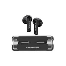 Monster AirMars XKT12 Earbud Noise-Cancelling Bluetooth Earphones - Black