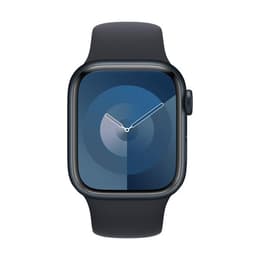 Apple Watch Series 9 (2023) GPS 45 mm - Aluminium Midnight - Sport band Black