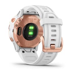 Garmin Smart Watch Fenix 6S Pro HR GPS - Rose Gold / White