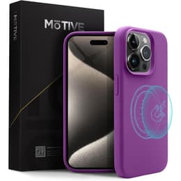 iPhone 15 Pro Max case - Silicone - Purple
