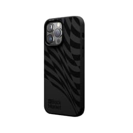 Back Market Case iPhone 14 Pro Max and protective screen - Natural material - Black Wave