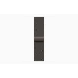 Apple Watch Series 11 (2025) GPS + Cellular 42 mm - Titanium Slate - Milanese loop Black