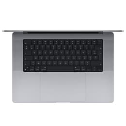 MacBook Pro With sticker marks (2021) 16-inch - Apple M1 Max 10-core and 32-core GPU - 32GB RAM - SSD 512GB - Standard display