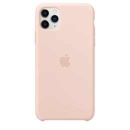 Apple Silicone case iPhone 11 Pro Max - Silicone Pink Sand