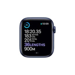 Apple Watch Series 6 (2020) GPS 40 mm - Aluminium Blue - Sport band Blue