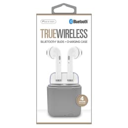 Sentry BT973 Earbud Bluetooth Earphones - White/Gray