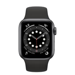Apple Watch (Series 6) September 2020 - Cellular - 44 mm - Aluminium Space gray - Sport Band Space gray
