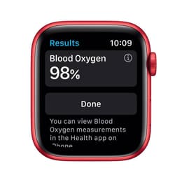 Apple Watch (Series 6) September 2020 - Wifi Only - 44 mm - Aluminium Red - Sport Red