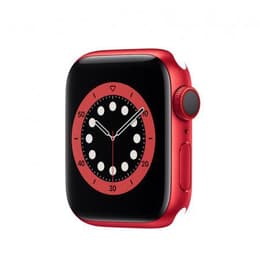Apple Watch (Series 6) September 2020 - Wifi Only - 44 mm - Aluminium Red - Sport Red