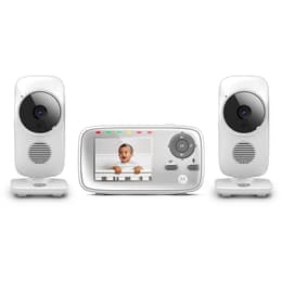 Video Baby Monitor with 2 Cameras Motorola MBP483-2 - White