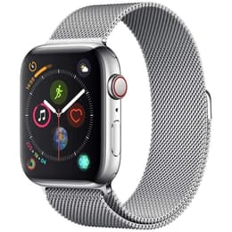 Apple Watch () - Cellular - 44 mm - Stainless Steel Case Stainless steel - Milanese Loop Stainless Steel