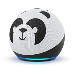 Amazon Echo Dot (4th Gen) Kids Edition with Parental Controls - Panda Bluetooth speakers - Black/White
