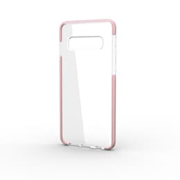 Samsung Galaxy S10 case - TPU - Clear/Pink