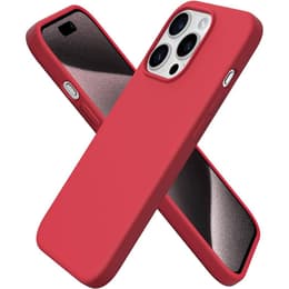 iPhone 14 Pro case - Silicone - Red