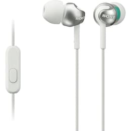 Sony MDR-EX110APW Earbud Noise-Cancelling Earphones - White