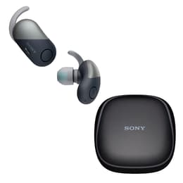 Sony WF-SP700NB Earbud Noise-Cancelling Bluetooth Earphones - Black/Gray