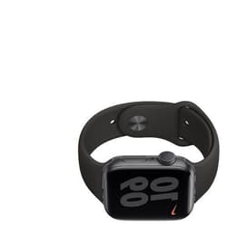 Apple Watch (Series 6) September 2020 - Wifi Only - 40 - Aluminium Space gray - Sport band Black