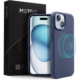 iPhone 15 case - Silicone - Blue
