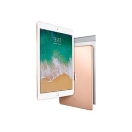 Apple iPad with WiFi, 128GB, Gold (2018 Model) (Renewed)