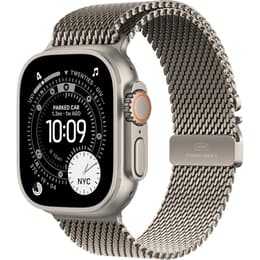 Apple Watch Ultra 3 (2025) GPS + Cellular 49 mm - Titanium Natural - Milanese loop Gray