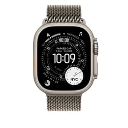 Apple Watch Ultra 3 (2025) GPS + Cellular 49 mm - Titanium Natural - Milanese loop Gray