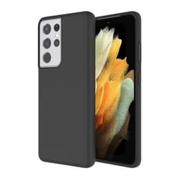 Galaxy S21 Ultra 5G case - TPU / Polycarbonate - Black