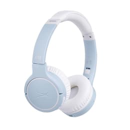 Altec Lansing NanoPhones ANC Noise cancelling Headphone Bluetooth with microphone - White/Blue