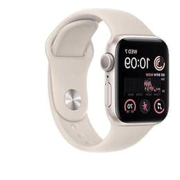 Apple Watch (Series SE) 2022 - Wifi Only - 40 mm - Aluminium White - Sport band White
