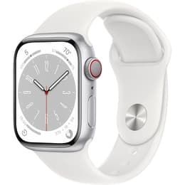 Apple Watch Series 3 reconditionnée 42 mm - Silver / White - Renewd