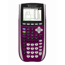 Texas Instruments TI-84 Plus C Silver Edition - Plum Purple Calculator