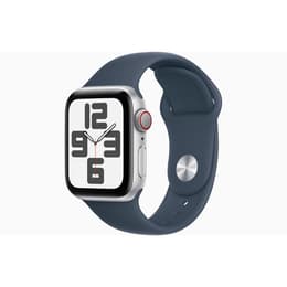 Apple Watch Series SE 2 (2022) GPS + Cellular 40 mm - Aluminium Silver - Sport band Blue