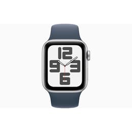 Apple Watch Series SE 2 (2022) GPS + Cellular 40 mm - Aluminium Silver - Sport band Blue