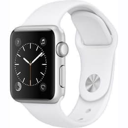 Apple Watch (Series 3) - Wifi Only - 42 mm - Aluminium Silver - Sport Band White