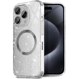 iPhone 15 Pro case - Plastic - Silver