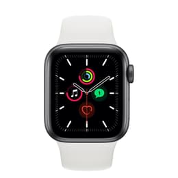 Apple Watch Series 4 (2018) GPS 44 mm - Aluminium Space Gray - Sport band White