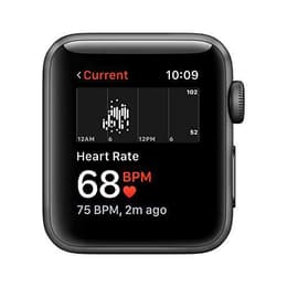 Apple Watch Series 4 (2018) GPS 44 mm - Aluminium Space Gray - Sport band White