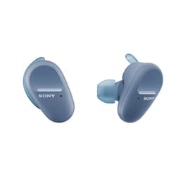 Sony WF-SP800N Noise-Cancelling Bluetooth Earphones - Blue