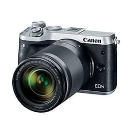 Canon EOS M6 1725C021 18-150mm f/3.5-6.3 IS STM Kit 1.8 x 4.4 x 2.7" - Silver