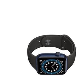 Apple Watch (Series 6) - Wifi Only - 44 mm - Aluminium Blue - Sport band Blue