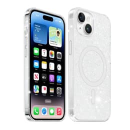 iPhone 15 Plus case - Plastic - Silver