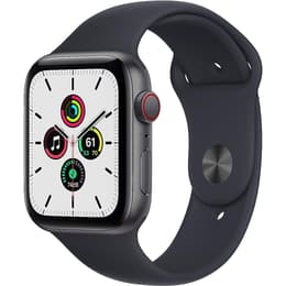 Apple Watch (Series SE) September 2020 - Wifi Only - 44 - Aluminium Space Gray - Sport band Gray