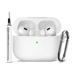 White Silicone Case Cover AirPods Pro 1 & 2