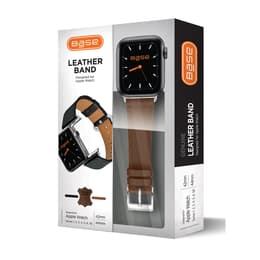 Full-Grain Leather Watch Band for Apple Series 1/2/3/4/5/6/7/SE - Small (38/40/41mm) - Brown