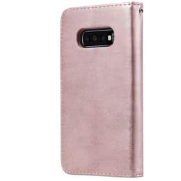 Galaxy S10 Plus case - Leather - Rose