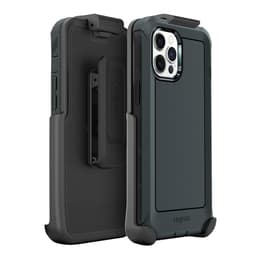 iPhone 13 Pro Max case - TPU - Rugged with Holster - Black