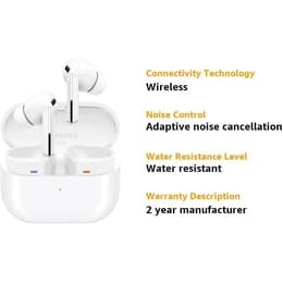 Galaxy Buds 3 Pro Earbud Noise-Cancelling Bluetooth Earphones - White