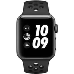 Apple Watch (Series 2) September 2016 - Wifi Only - 42 mm - Aluminium Space Gray - Sport Band Black